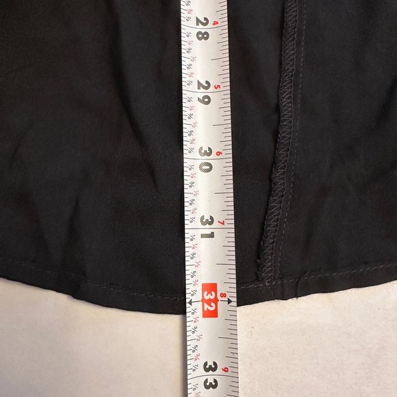 NWT American Rag Size Medium Skirt Low Front Long Back Black Elastic Waist - Picture 9 of 9